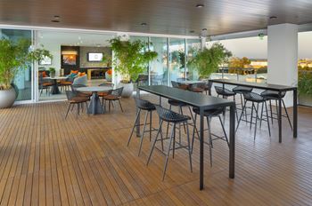 Rooftop deck
